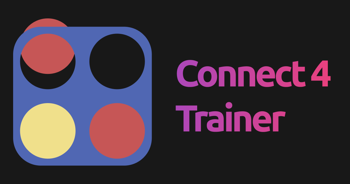 Connect 4 Trainer - Training